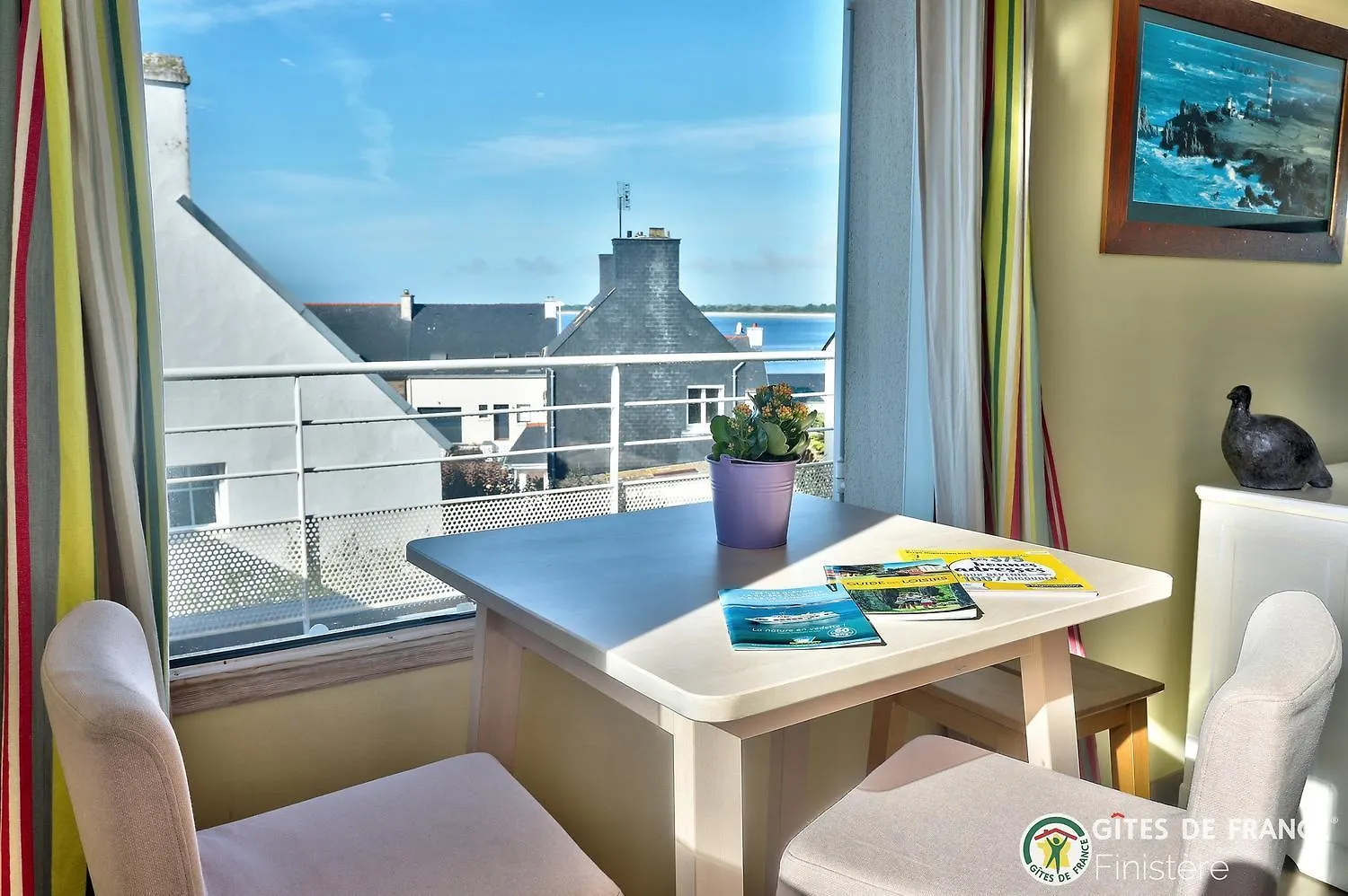 Localise - D80 - La Villa Blanche - Cote Plage - 2Eme Etage - Wifi Inclus - Draps Inclus - Animaux Bienvenus Guilvinec Apartment