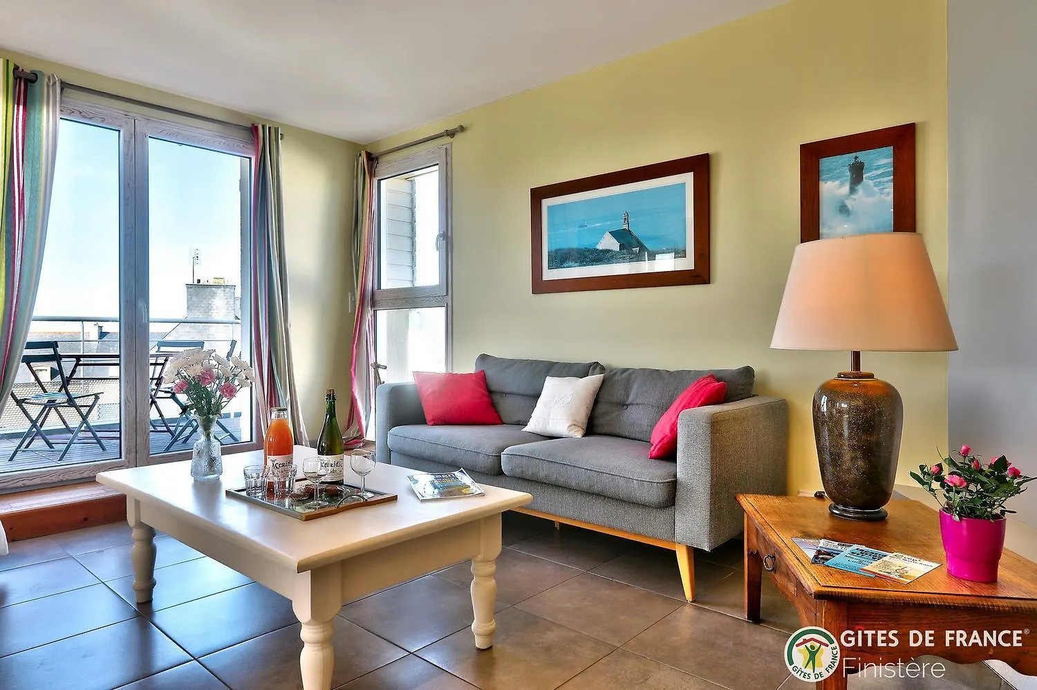 Localise - D80 - La Villa Blanche - Cote Plage - 2Eme Etage - Wifi Inclus - Draps Inclus - Animaux Bienvenus Guilvinec France
